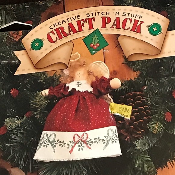 🐈OKC🐈 Daisy Kingdom Inc Angel Garland Dolls Kit - Picture 7 of 15